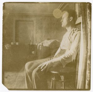 Self-Portrait Somewhere on the Continent I by Edvard Munch