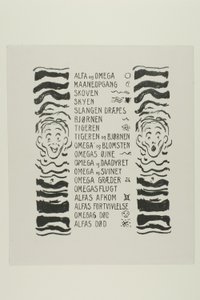 Table of Contents by Edvard Munch