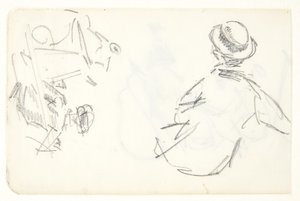 Figure Studies for the Langelinie Picture by Edvard Weie