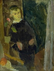 Portrait of a Boy by Edvard Weie