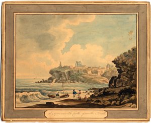 Tynemouth Castle from the North