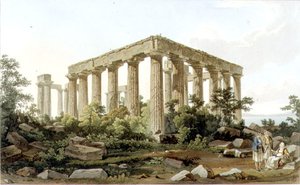 The Temple of Jupiter Panhellenios, plate 27 from Part 5 of 