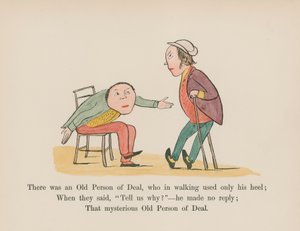 There was an Old Person of Deal, who in walking used only his heel by Edward (after) Lear