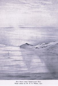 Hut Point from Observation Hill by Edward Adrian Wilson
