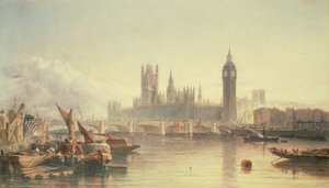The Houses of Parliament and Westminster Bridge