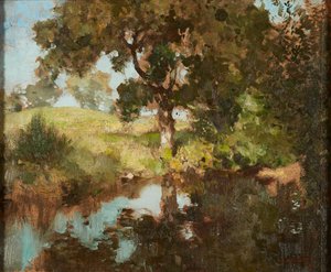 Summer Reflections by Edward Arthur Walton