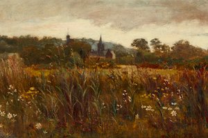 A Glimpse of Kirkcudbright by Edward Atkinson Hornel