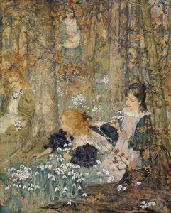 The Coming of Spring by Edward Atkinson Hornel