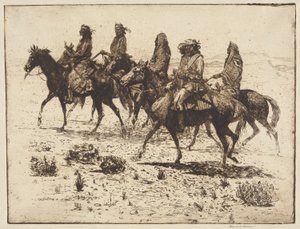Navajos by Edward Borein