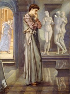 Pygmalion and the Image - The Heart Desires by Edward Burne Jones