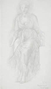 Seated Woman by Edward Burne-Jones