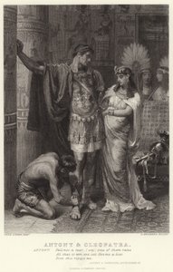 Antony and Cleopatra, Act III, Scene IX by Edward Burne Jones