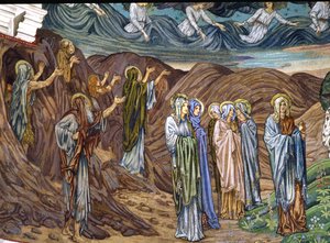 Ascetics and the Holy Women by Edward Burne Jones