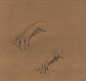 Studies for a Hand in The Godhead Fires