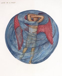 Love in a Mist (The Flower Book) by Edward Burne Jones