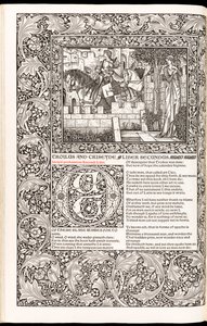 The Works of Geoffrey Chaucer Now Newly Imprinted by Geoffrey Chaucer, published by Kelmscott Press in 1896