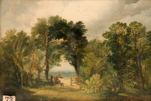 A Woodland Glade by Edward Calvert