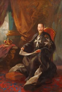 Study for Portrait of King George V by Edward Caruana Dingli