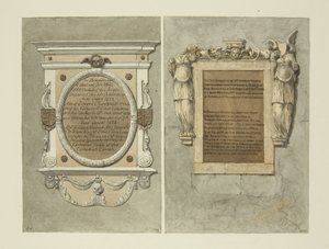 Monuments to Bishop Searchfield, Dean Chetwynd, and Mrs. Weeks, in Bristol Cathedral