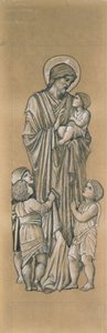 Christ Blessing the Little Children by Edward Coley Burne Jones