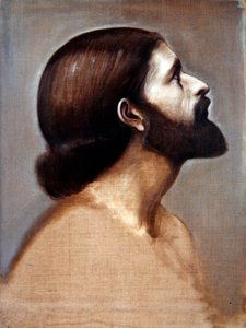 Portrait Head of King Cophetua, c.1883-84 by Edward Coley Burne Jones