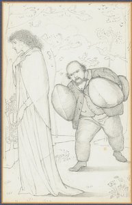 Bringing Cushions to Jane Morris by Edward Burne Jones