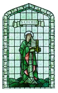 Saint Cecilia (c.1897) by Edward Coley Burne Jones