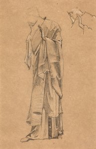 Study associated with "The Dream of Lancelot" by Edward Burne Jones