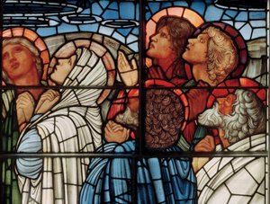 The Ascension Window (detail), 1885