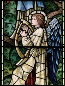 Angels of Paradise, Angel Musicians (detail)