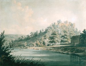 Goodrich Castle on the River Wye