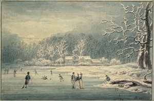 Hyde Park in the Snow