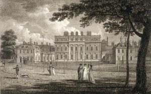 View of Buckingham House, engraved by W. Knight, published 1799