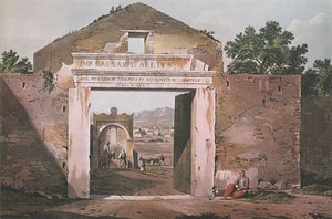 Entrance to Athens by Edward Dodwell