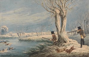 Wild Duck Shooting by Edward Duncan