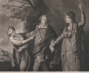 Garrick Between Tragedy and Comedy by Edward Fisher
