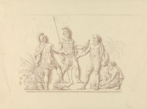 Putting Arms in Hands of the Indians by Edward Francis Burney