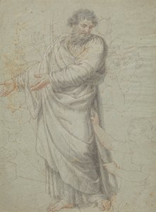 Study for the Figure of St. Paul by Edward Francis Burney