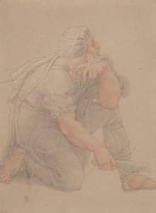 Study for the Magus by Edward Francis Burney