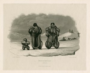 Group of Eskimaux, Igloolik by Edward Francis Finden