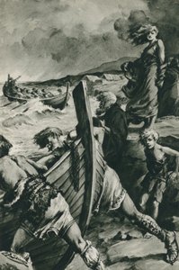 The Vikings who sailed out from the fjords of Norway and found America long before Columbus by Edward Frederick Skinner