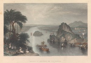 Scene at Colgong on the Ganges by Edward Goodall