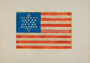 Flag: Civil War, c. 1936