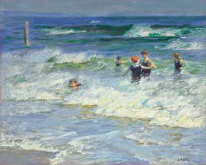 Playing in the Surf