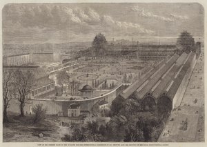 View of the Present State of the Building for the International Exhibition of 1862 by Edward Hull
