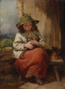 Child with Kitten