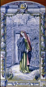 November, from a Series of Tile Panels for the Dutch Kitchen by Edward John Poynter