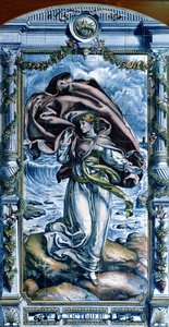 October, from a Series of Tile Panels for the Dutch Kitchen by Edward John Poynter