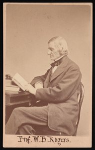 Portrait of William Barton Rogers 1804-1882 by Edward L Allen