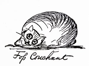 A Cat Character by Edward Lear